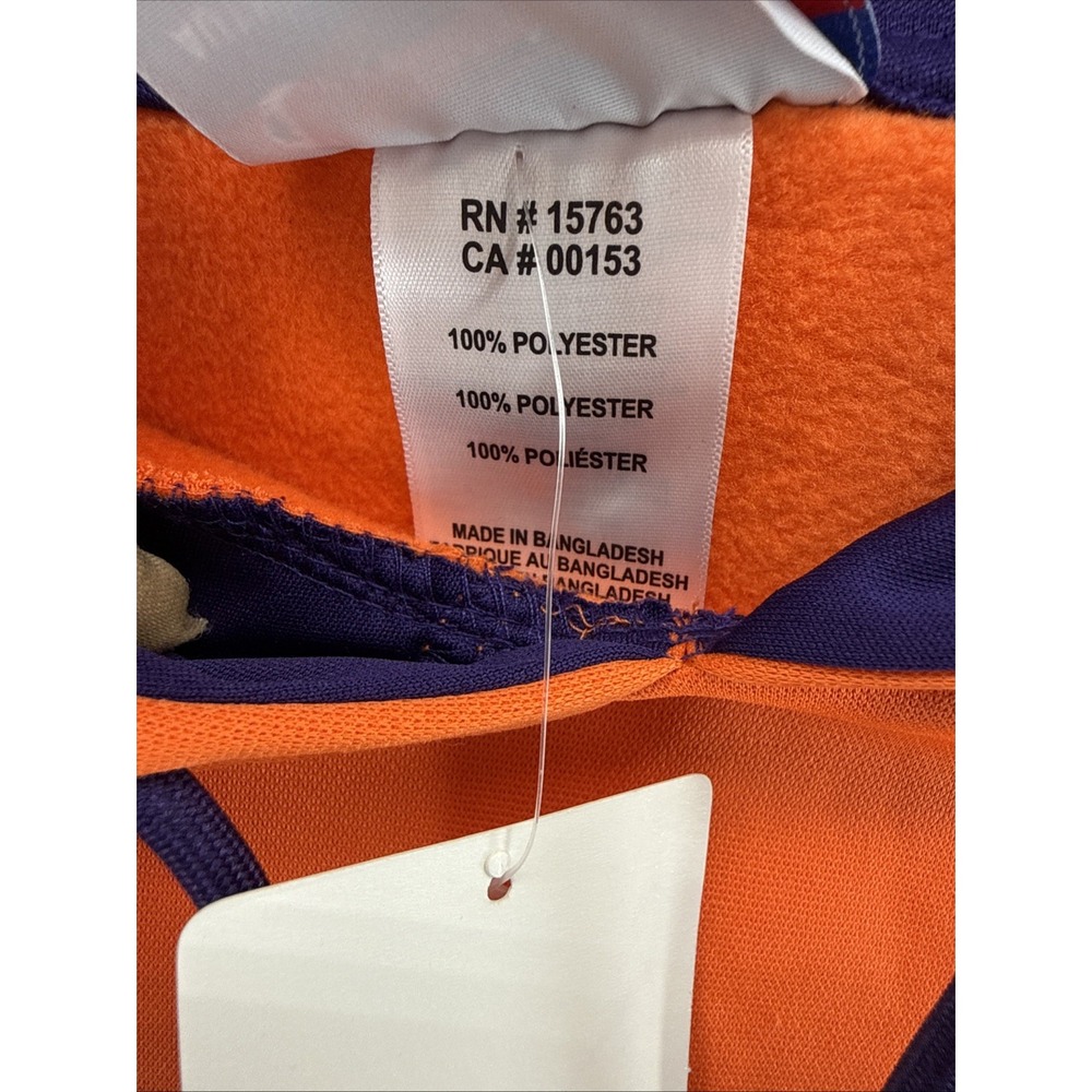 NWT Champion Clemson Tigers Mens Athleticwear Hoodie Sweatshirt Large - Picture 8 of 11